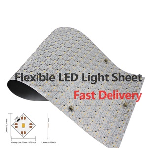 Nhà sản xuất LED Flex tấm bảng điều chỉnh ánh sáng siêu mỏng linh hoạt Bảng điều chỉnh LED tấm ánh sáng cho đá countert đèn nền - Product Image 3