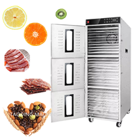 Déshydrateur 18 plateaux pour fruits et légumes Séchoir industriel pour fruits Séchoir de viande séchée de bœuf Déshydrateur