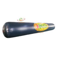 Bouée cylindrique gonflable en PVC de haute qualité, certifiée CE, taille et couleur personnalisables pour les sports nautiques en plein air