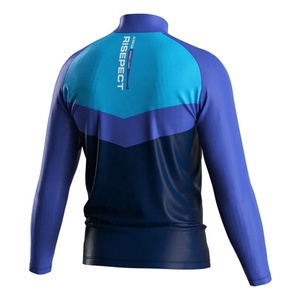 Sudadera Deportiva de Manga Larga con Cierre de Cremallera, de Poliéster de Secado Rápido, para Entrenamiento de Jiu-Jitsu y Judo, Lisa, para Hombre, con Logotipo Personalizado - Product Image 4