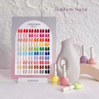 Collection de vernis à ongles en gel sucré arc-en-ciel 60 couleurs, Morandi Macaron, couleur unie, 15 ml, vernis à ongles en gel longue durée