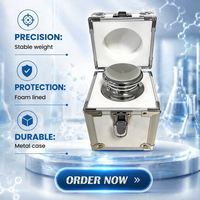 Balance de précision en acier inoxydable 304, très vendue, précision E2/F1/F2/M1, certifiée CE, norme OIML, finition miroir, garantie 1 an
