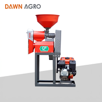 Machine à décortiquer le riz DAWN AGRO de haute qualité, moteur à essence 7,5 CV, capacité de 150 kg/h pour usage domestique, garantie 1 an