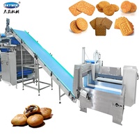 Ligne de production de biscuits croustillants Mini machine à biscuits et biscuits