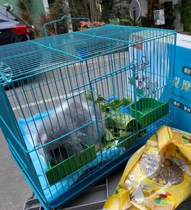 Kandang kelinci logam ramah lingkungan untuk penggunaan di rumah bentuk ukuran kecil/Sedang untuk bayi kelinci tikus Marmot Toilet dalam ruangan/luar ruangan - Product Image 5