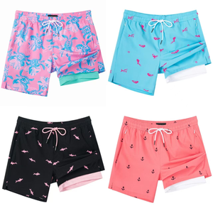 FQ Faith CROSS กางเกงขาสั้นสำหรับวิ่งออกกำลังกายแบบ<span class=keywords><strong>2</strong></span> in 1กางเกงขาสั้นสำหรับออกกำลังกายในยิมระบายอากาศได้ดีสวมใส่สบายพร้อมกระเป๋า - Product Image 3