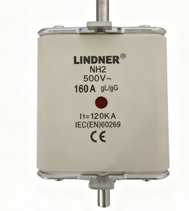 Fusible Cerámico de Cobre LINDER NH2 con Capacidad de Interrupción de 120KA y Certificación CE - Product Image 2