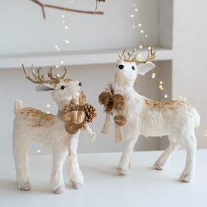 Decoraciones Navideñas <span class=keywords><strong>de</strong></span> Alta Calidad, Suministros para Fiestas, <span class=keywords><strong>Adornos</strong></span> <span class=keywords><strong>de</strong></span> Mesa <span class=keywords><strong>de</strong></span> Alces <span class=keywords><strong>de</strong></span> Espuma Artificial, Accesorios <span class=keywords><strong>de</strong></span> Reno Navideño - Product Image 3
