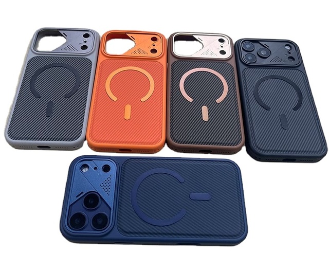Carbon Fiber Textured Original Shield case Reinforced Hardware Style protection Slim Shock Resistant Smartphone Cover