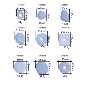 DIY Epoxy Resin <strong>Marble</strong> <strong>Coaster</strong> Making 18 Shape Silicone Mold for <strong>Coaster</strong> - Product Image 4