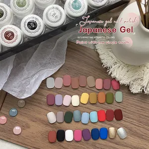 Vendeeni 36 couleurs gel vernis ensemble style japonais gel vernis à ongles professionnel mise en conserve 5g gel uv logo personnalisé