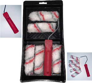 Kit de peinture avec <span class=keywords><strong>5</strong></span> pièces de rechange réutilisables et plateau pour plafonds et murs - Product Image 4