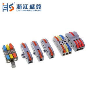 LT-4FFD t-splitter בורג מחבר אחד בתוך קפיצים מהיר מרובים שימוש תעשייתי 32a 20-8 awg - Product Image 5