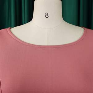 2025 moda de talla grande ropa de <span class=keywords><strong>mujer</strong></span> señora elegante Casual de lujo cuello redondo <span class=keywords><strong>vestidos</strong></span> de manga media - Product Image 5