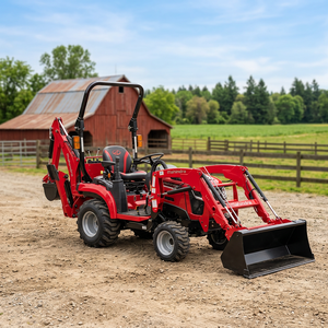 Hot Mini 4WD Walking Mahindra <b>Tractor</b> with for Engine 25HP Gear Drive High Productivity 4-Year Warranty for Farm Use - Product Image 3