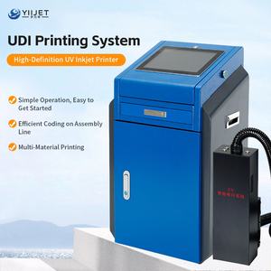 طابعة نافثة للحبر أوتوماتيكية متعددة الوظائف من الدرجة الصناعية تعمل بالآشطة البنفسجية للتعبئة كيس من الورق ولتعبئة الحقائق الغذائية بملصقات الطاولة - Product Image 3