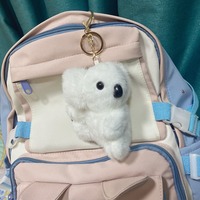 Conceptions personnalisées mini jouet porte-clés en peluche personnalisé Couple sac pendentif peluche Koala porte-clés