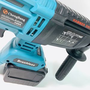 Martillo Demoledor Inalámbrico de 26 mm de Alta Potencia con Batería de Litio, Taladro de Impacto 3 en 1, Martillo Rotatorio Recargable Ligero - Product Image 1