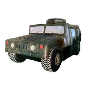 Modèle de voiture gonflable, véhicule blindé Hummer gonflable, pour exposition - Product Image 1