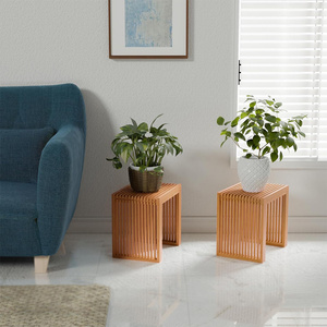 Nhà Máy Bán Buôn Lối Vào Trong Nhà Ngoài Trời Tre Giày Phân Tre Nhà Bếp Và Phòng Khách Nhà Tre Phân - Product Image 3