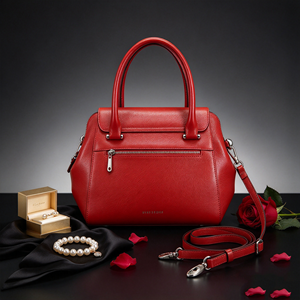 Elegante Bolso Tipo Satchel de Piel Sintética para Mujer, con Doble Asa y Correa de Hombro Extraíble, Gran Capacidad, Bolso de Mano para el Trabajo - Product Image 1