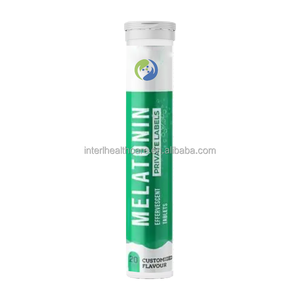 Tabletas Efervescentes de Melatonina OEM 3mg 5mg, Ayuda para Dormir para Adultos, Certificación Halal/Kosher, 60 Unidades - Product Image 2