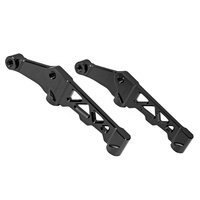 Black3 CNC Aluminium 11.5-14mm Dia Rotors de frein 108mm Supports d'étrier de frein radial avant arrière pour systèmes de carrosserie de motos 14-up
