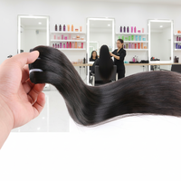 Lots de Cheveux Naturels Humains en Gros, Tissage Ondulé, Cheveux Remy Vierge Bruts Cambodgiens, Brésiliens, Indiens, Vietnamiens