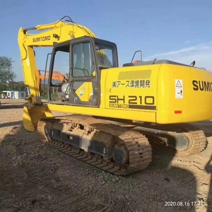 Maquinaria de construcción de ingeniería usada, máquina original, excavadora sobre orugas, excavadora SH210, excavadora usada - Product Image 2