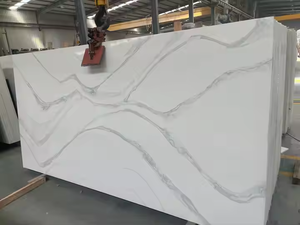 Dalles de quartz Calacatta gris livraison usine – Prix du quartz Calacatta - Product Image 5