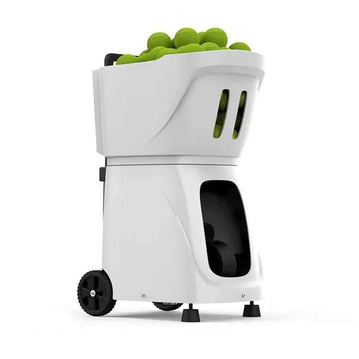 Popular 15balls Tennis Ball Machine Launcher Equipment For Training Practice With APP Remote Control Tennis Shooting Machine