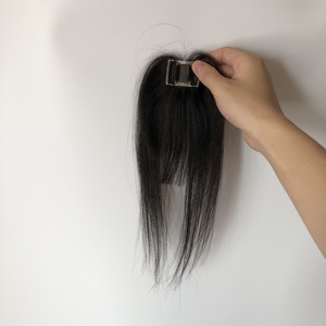 AU Bán Buôn Stylish Tóc Con Người Air Tua Hand Made 3D Tóc Nữ Bangs Cho Các Head Top Phần - Product Image 1