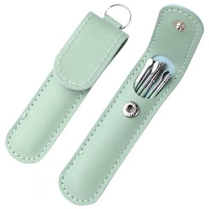 Juego de seis piezas de limpiadores de oídos al por mayor de fábrica, con bolsa de almacenamiento, limpiadores de oídos portátiles para uso doméstico. - Product Image 4