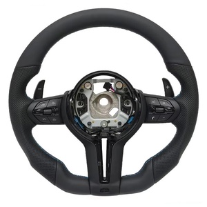 On Sale Black <strong>M</strong> Sports Lenkrad Volant <strong>Steering</strong> <strong>Wheel</strong> for <strong>BMW</strong> F02 F15 F30 F31 F32 E70 E87 E90 E91 M4 X6 3 4 5 Series - Product Image 2