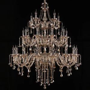 Lampadario di cristallo Maria Theresa tradizionale in oro europeo di alta qualità per progetti alberghiere - Product Image 2