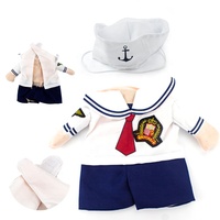 Beau vêtements pour animaux de compagnie pour chiens chat marin Pirate capitaine docteur vêtements personnalité conception Cosplay chat vêtements