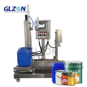 Machine de remplissage d'encre 30L machine de remplissage d'acide fort et d'alcali-solution de remplissage et de pesage automatique - Product Image 1
