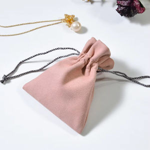 Petites pochettes à cordon de serrage de luxe pour bijoux et mini-cadeaux - Product Image 6