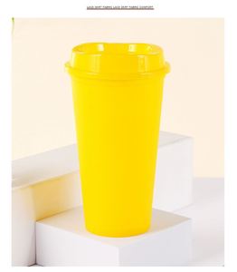 Taza de Café Colorida de 475 ml (16 oz) sin BPA, Taza de Viaje, Material PP, Taza de Plástico Moderna para Café y Agua - Product Image 6