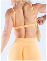 Débardeur de yoga uni de style européen et américain, coupe ajustée sans manches pour le fitness et les entraînements en extérieur
