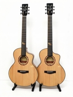 Premium Sitka Spruce Top 36 Inch Acoustic Guitar Mahogany Back Sides Natural Gloss
