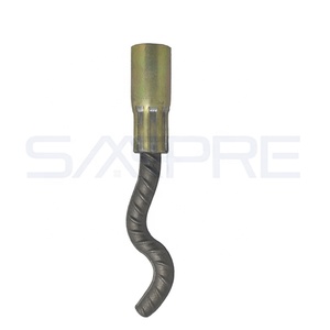 Matériaux de construction en acier : Cheville ondulée courte pour béton préfabriqué, <span class=keywords><strong>tige</strong></span> de levage pour armature, douille <span class=keywords><strong>filetée</strong></span> ondulée pour villa - Product Image 2