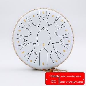 Ethereal Mini Drum 6/6.8/8/10/12/13 pulgadas Tambor de lengua de acero Forget-Worry Color Vacío Disco de músico de percusión sin preocupaciones - Product Image 4