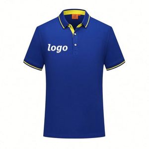 Camiseta de Golf Lisa de Color Sólido Personalizada de Fábrica para Hombre, Camiseta Polo Lisa de Secado Rápido para Negocios - Product Image 2