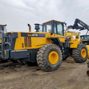 Cargadoras Japonesas Usadas Komatsu 470 Cargadora de Ruedas Wa470-3 Wa470-5 Cargadora Komatsu Usada de Japón - Product Image 1