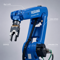 Robot industriel Yaskawa MOTOMAN GP88 à 6 axes, classe 8 kg, bras de manutention et d'assemblage haute vitesse avec contrôleur YRC1000