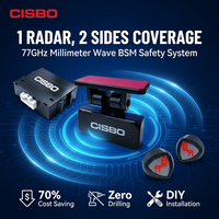 Système de détection d'angle mort CISBO sans perçage, ondes millimétriques 77 GHz, BSM CISBO, économie de 70 % sur les coûts, installation DIY, système de sécurité