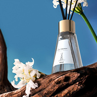 Huile essentielle naturelle créative 50ml bouteille conique diffuseur de roseau ensemble de luxe cadeau de mariage