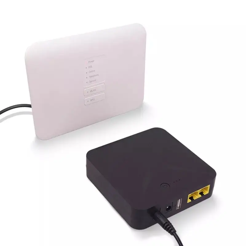 WGP POE UPS 24 48โวลต์แบตเตอรี่สำรองออนไลน์ Power Bank Mini UPS สำหรับเราเตอร์ WiFi