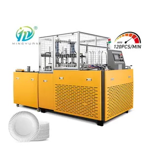 Disposable new paper plate manufacturing machine manufacturers pointed out that the paper plate machine is affordable